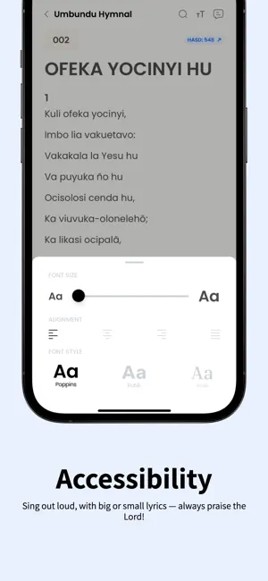 Adventist Umbundu Hymnal screenshot 3