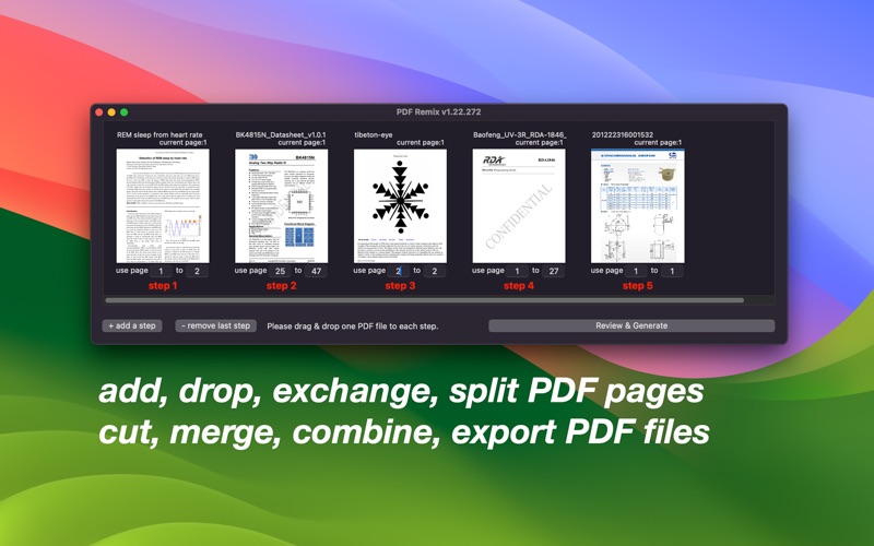 PDF Remix Screenshot 1 of 2