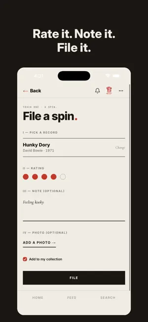 Track One – Vinyl Journal screenshot 3