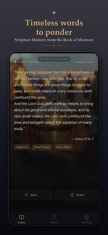 LDS Daily Scripture screenshot 3 of 6
