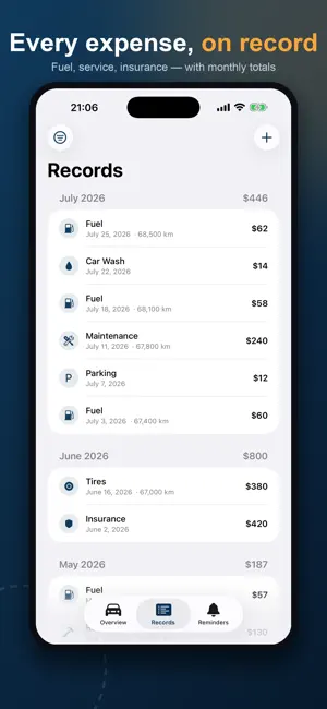 CarPassport: Car Maintenance screenshot 4