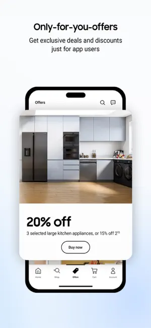 Samsung Shop: Try Galaxy AI iPhone screenshot 3