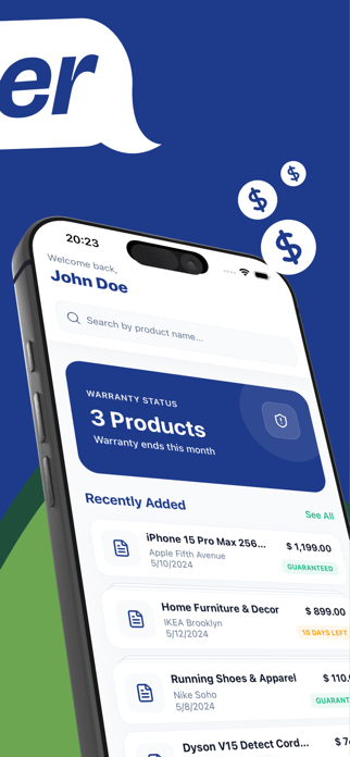 Shopping Wallet Screenshot 2 of 5