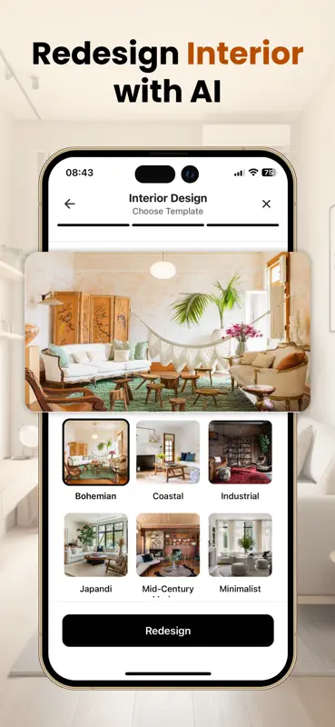DreamHome AI - Interior Design screenshot 3 of 9