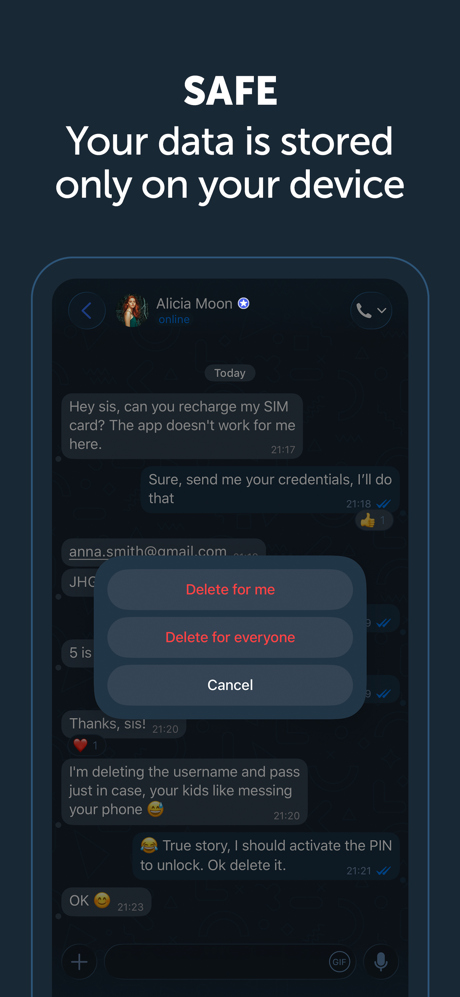 Zangi Private Messenger screenshot 3