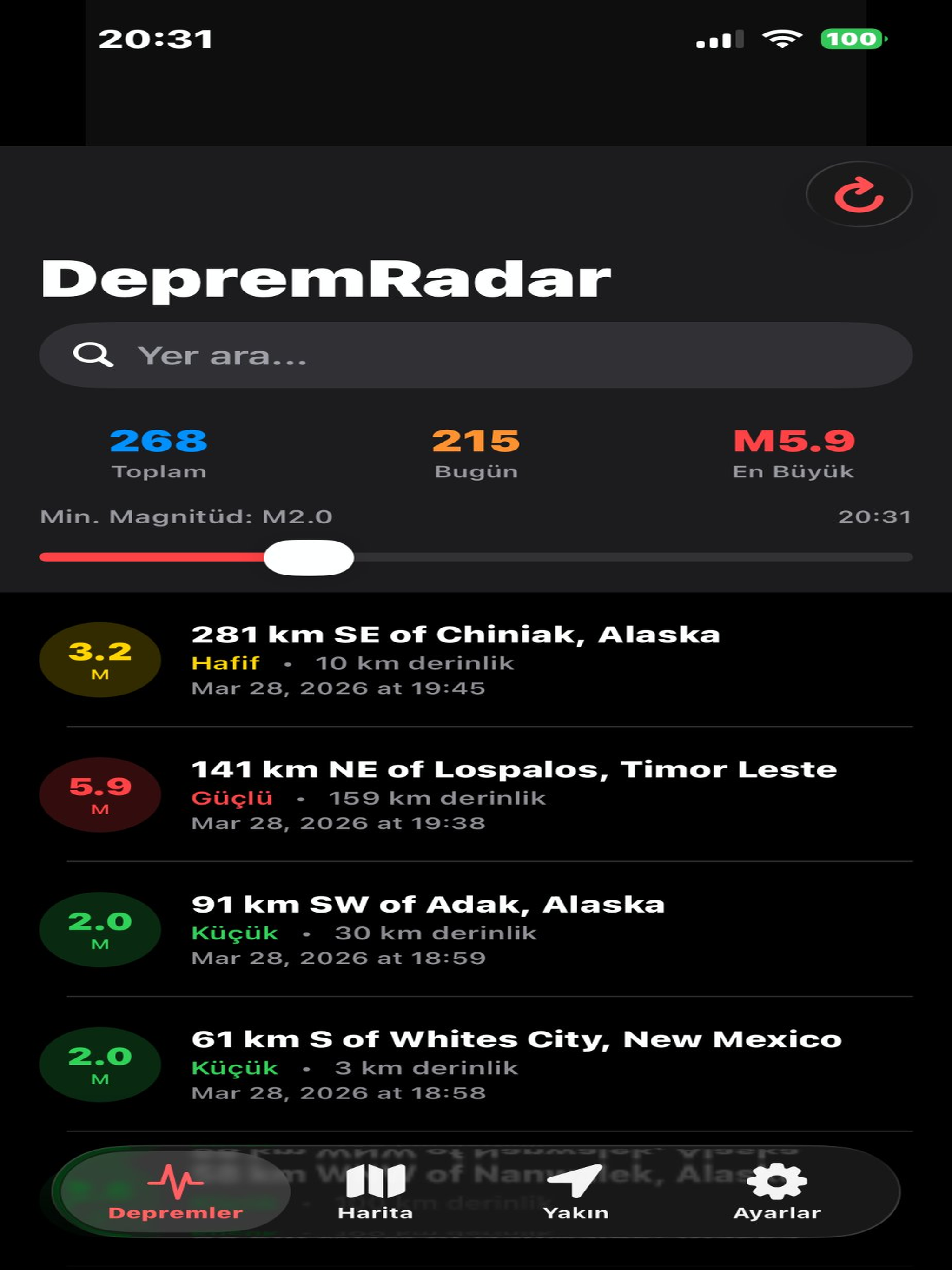 DepremAlarm