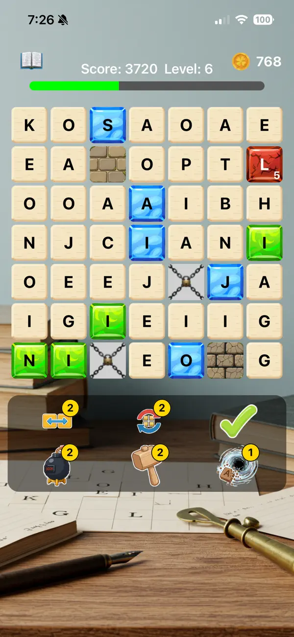 Screenshot #1 pour Wordiac: Word Puzzles & Duels