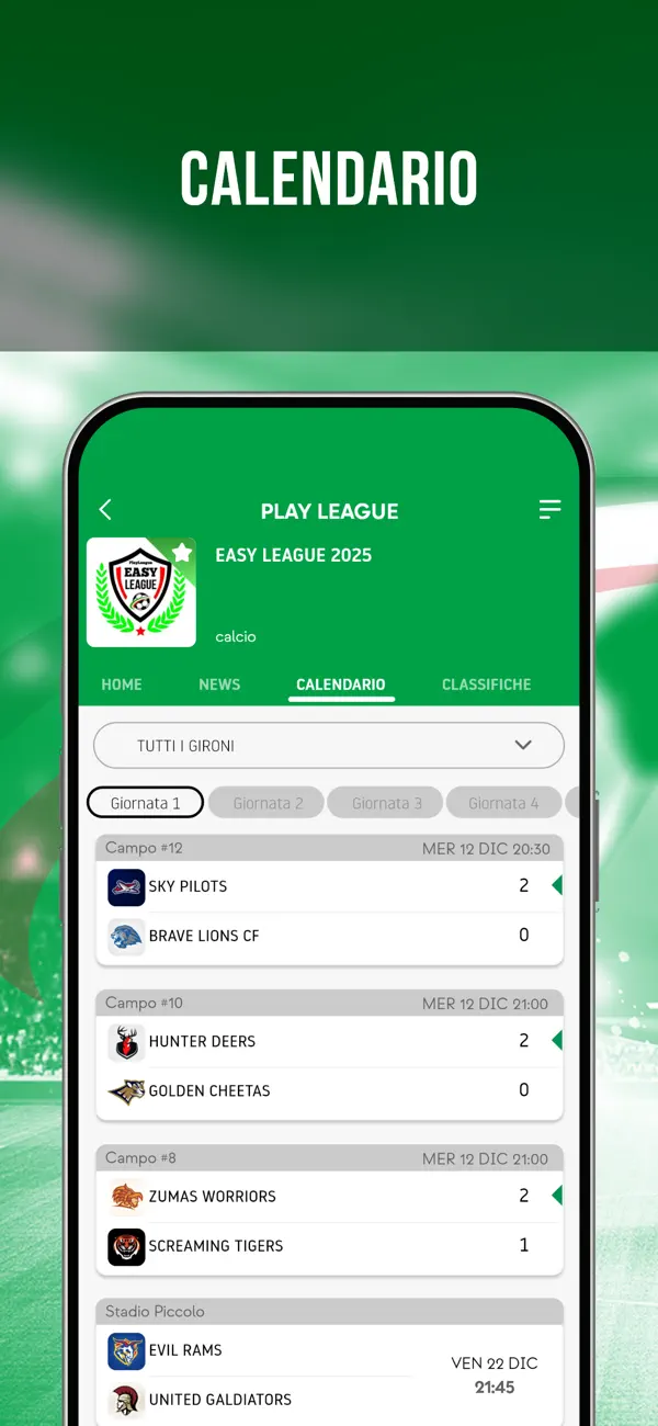 Screenshot #3 pour PlayLeague