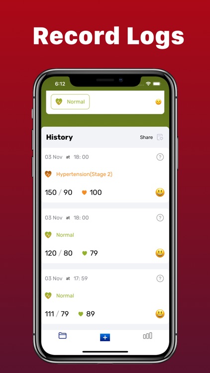 Smart : Blood Pressure app screenshot-4