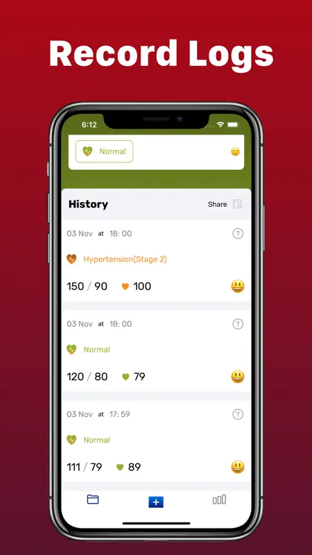 Smart : Blood Pressure app screenshot 5 of 7