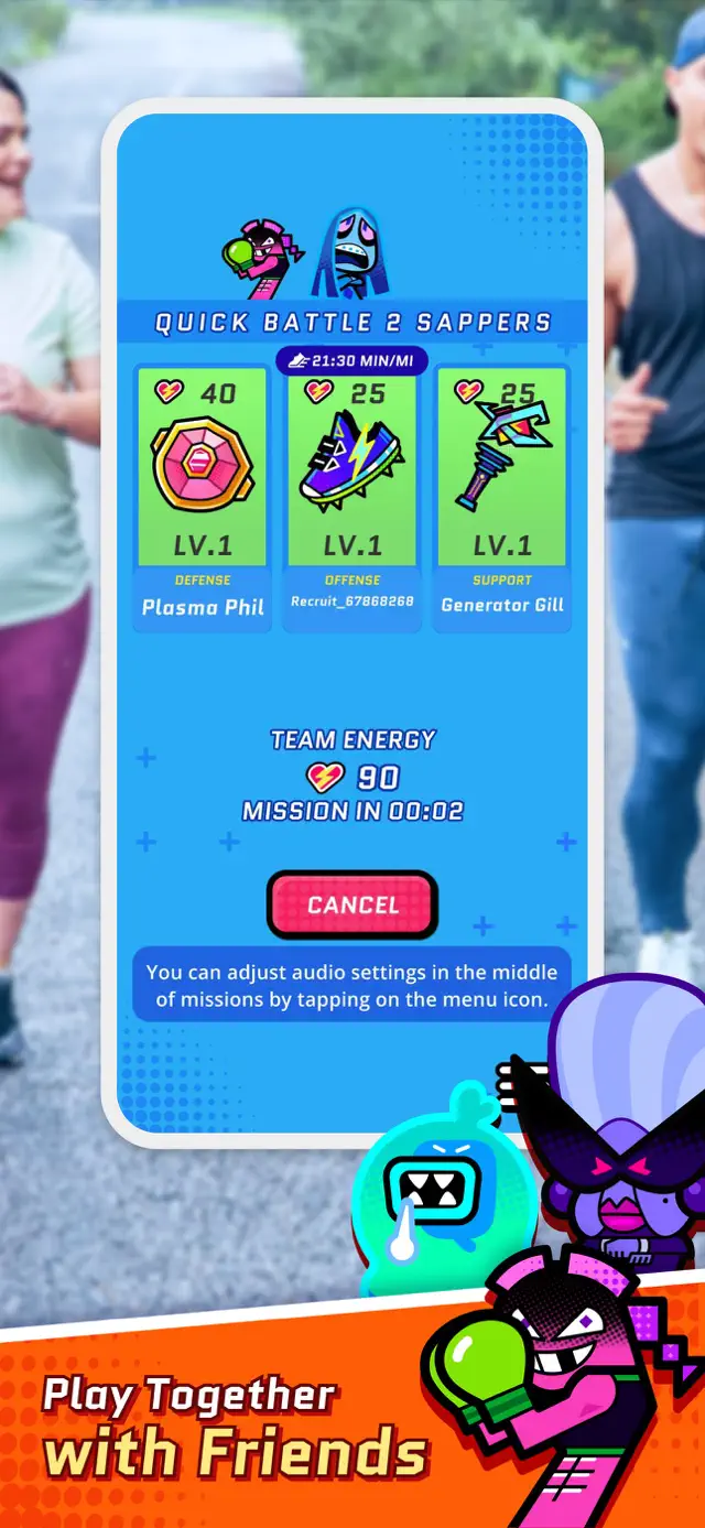 Run Legends: Make fitness fun! screenshot 5