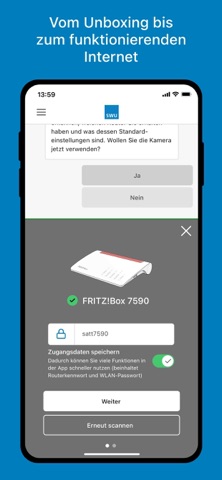 SWU connect me screenshot