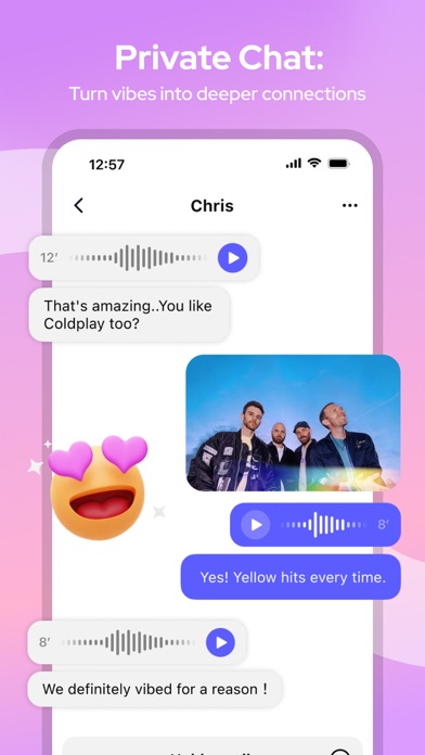 Vibing: Check Vibe, Start Date Screenshot