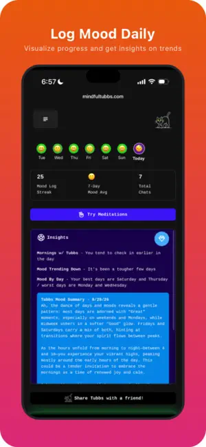 MindfulTubbs screenshot 2