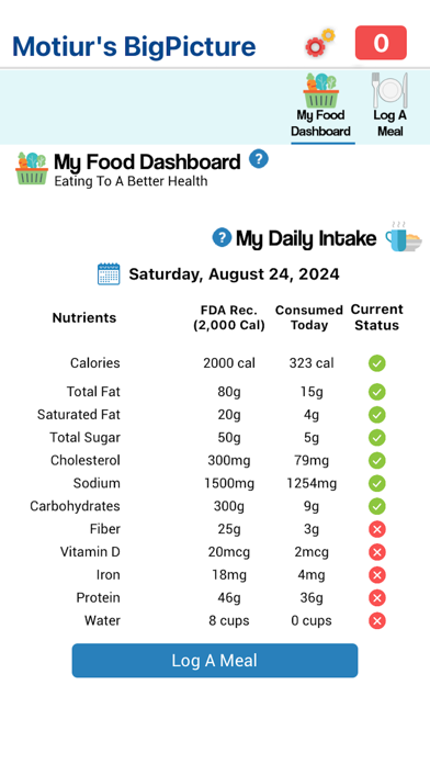 Body Goals Nutrition Screenshot