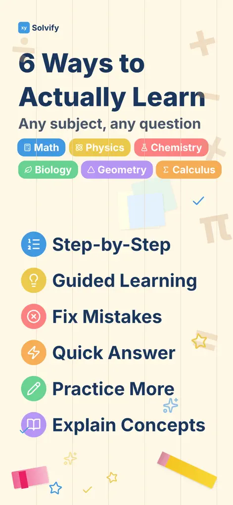 Solvify: AI Homework Helper - Education App | MWM