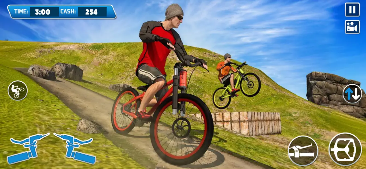 Screenshot #2 pour Cycliste BMX tout-terrain