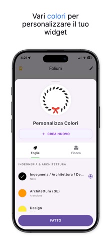 Folium-Libretto Universitario iPhone screenshot 8