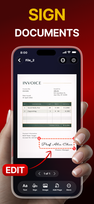 PDF Scanner Documents - Rydra Screenshot 2 of 6