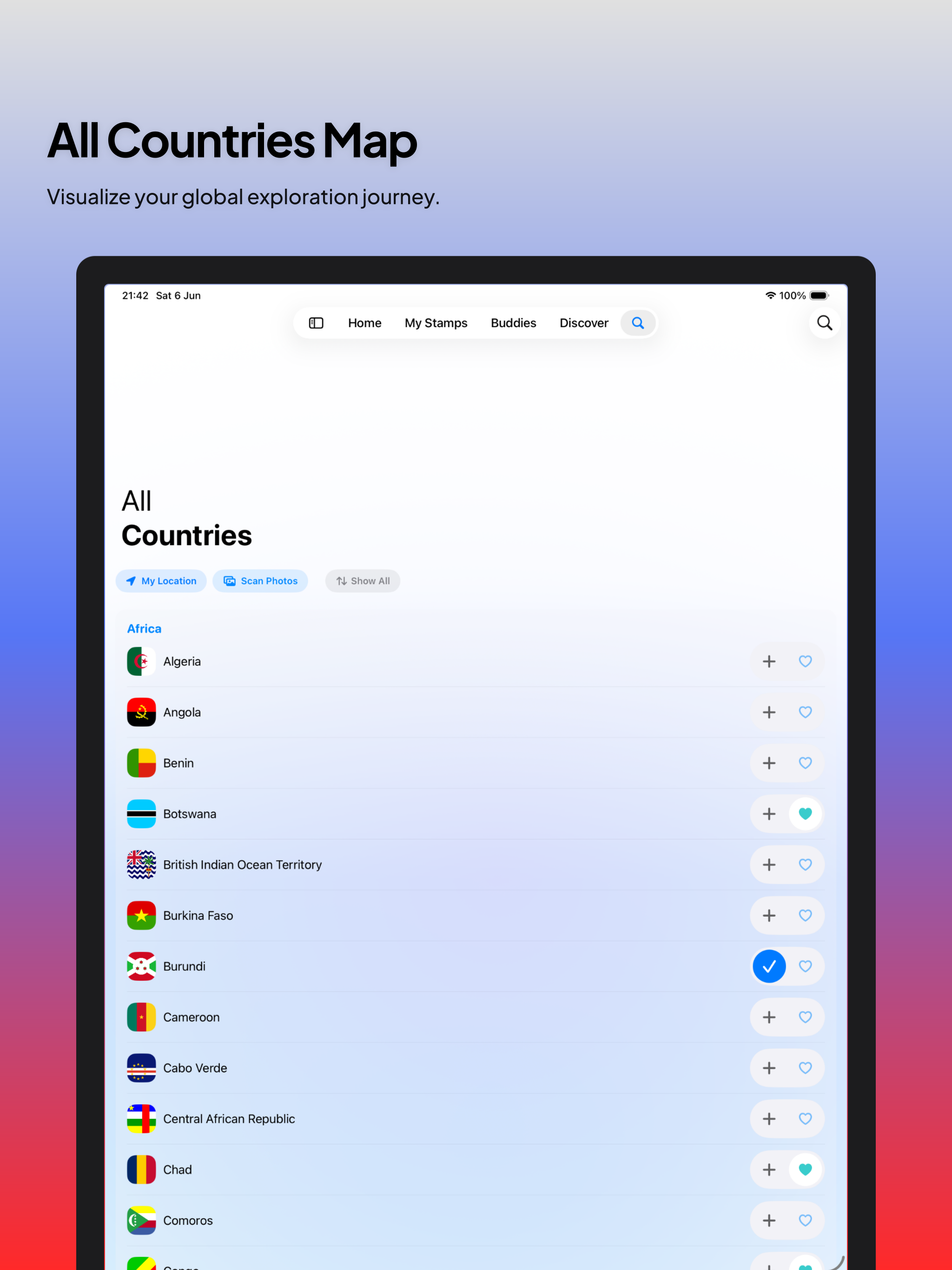 Travu: Travel Map & Tracker screenshot 15
