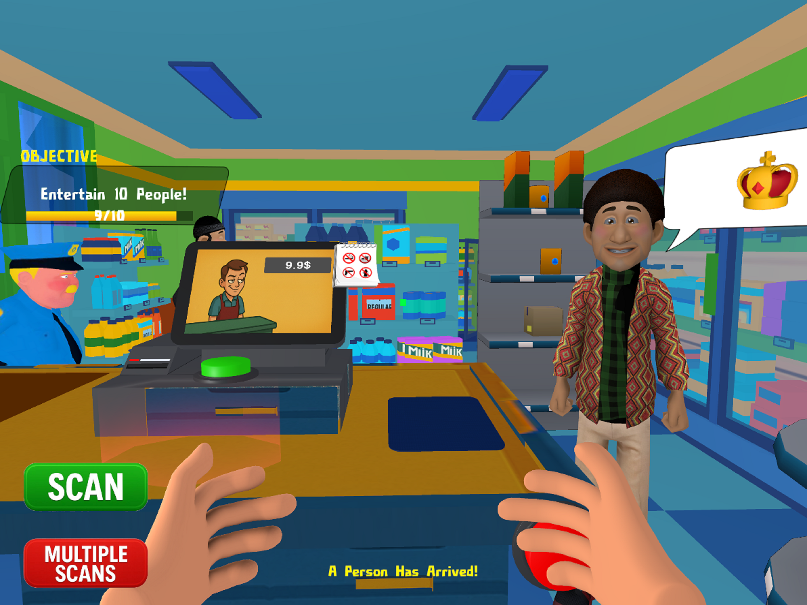 Beeps Scan or Trick Game 3D