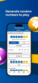 National Lottery Results screenshot