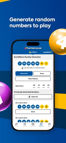 National Lottery Results iPhone screenshot
