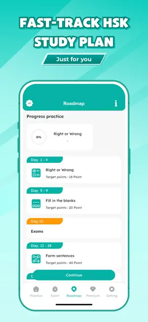 Chinese HSK Learn&Test: Migii screenshot 2