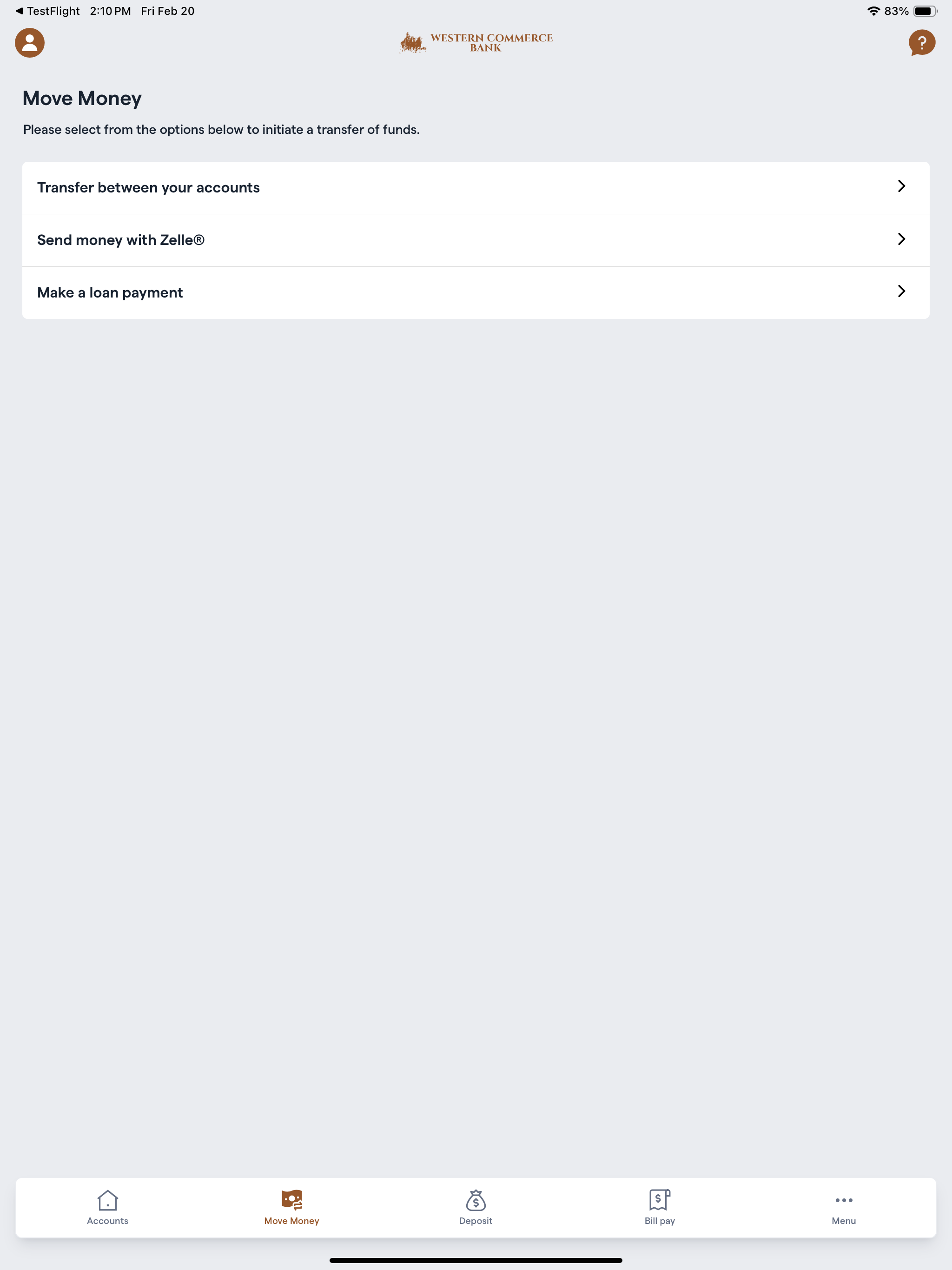 Western Commerce Bank screenshot 11