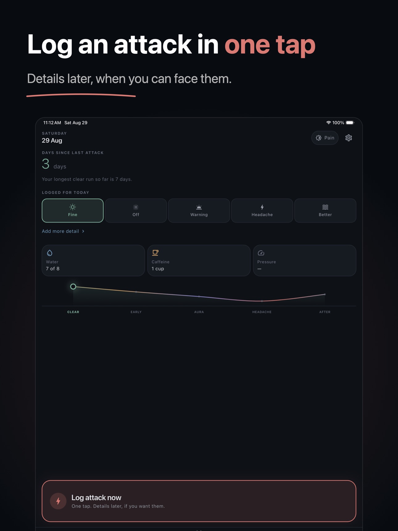 Screenshot 8 of MigrainePhase: Headache Diary