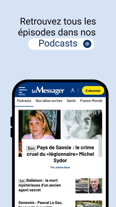 Le Messager - Actu et info Screenshot