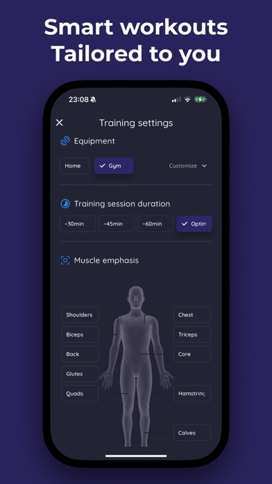 AI Fitness Trainer: Adapt Screenshot