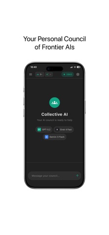 Collective AI iPhone screenshot