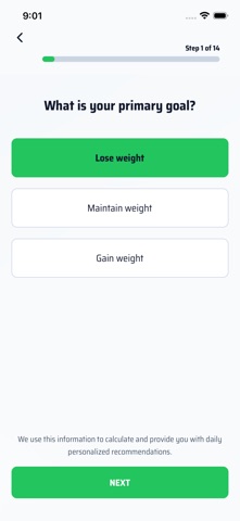 NutraCompass iPhone screenshot