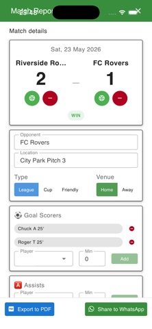 SoccerMgr iPhone screenshot
