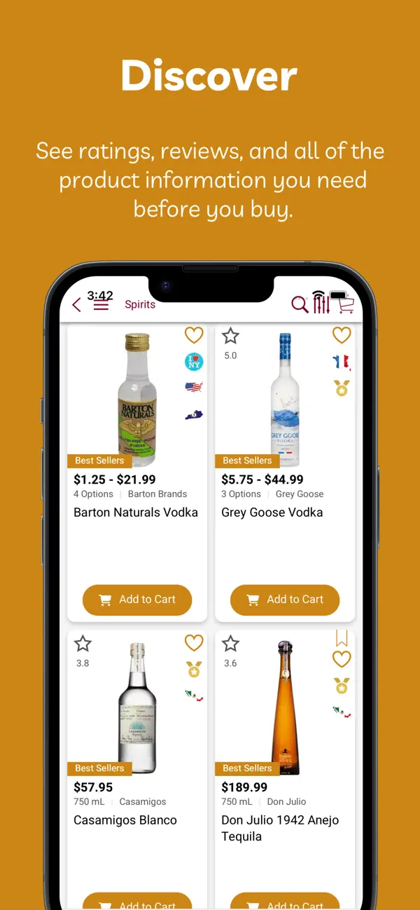 Screenshot #3 pour East Houston Wine and Liquor