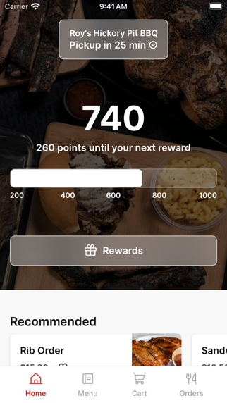 Roy's Hickory Pit BBQ Screenshot