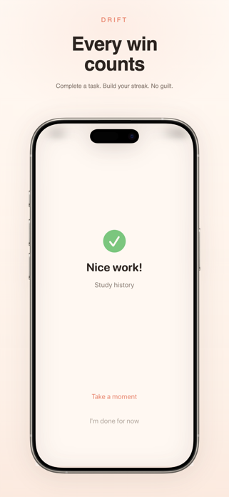 Drift - ADHD Tasks Screenshot 3 of 5