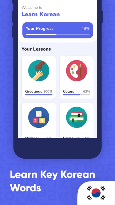Learn Korean Speak Korean Screenshot