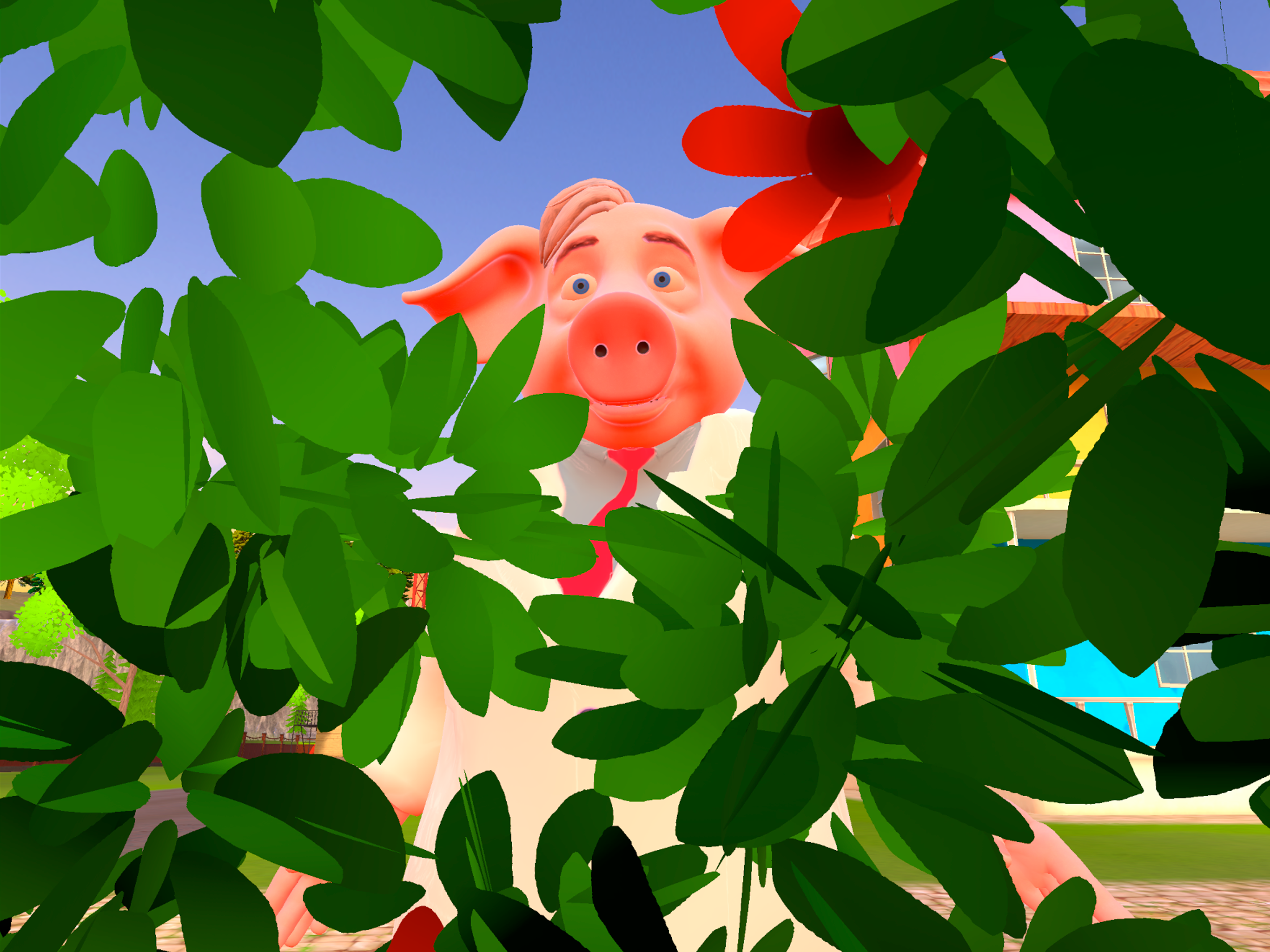 Pig Scientist Neighbor