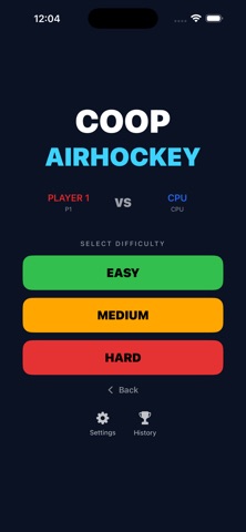 COOP Hockey: 2 Player Battles iPhone screenshot
