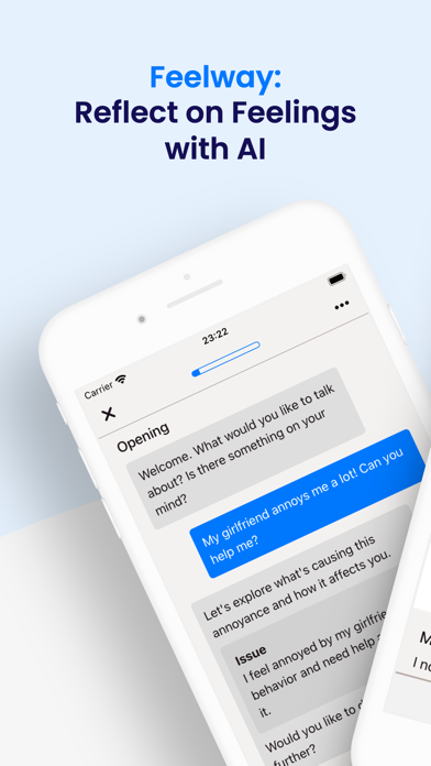 Feelway: AI for Mental Health Screenshot