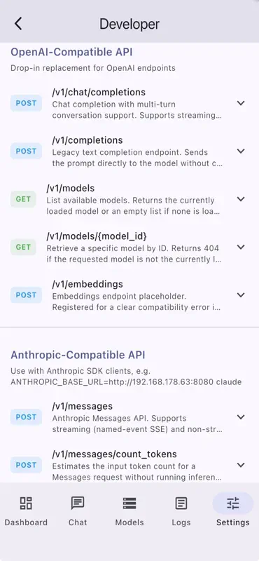 LLM Server screenshot 3 of 10