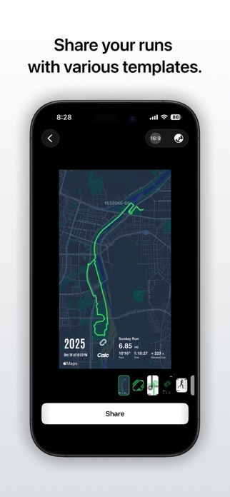 Calc Run: Running Tracker Screenshot 7 of 10