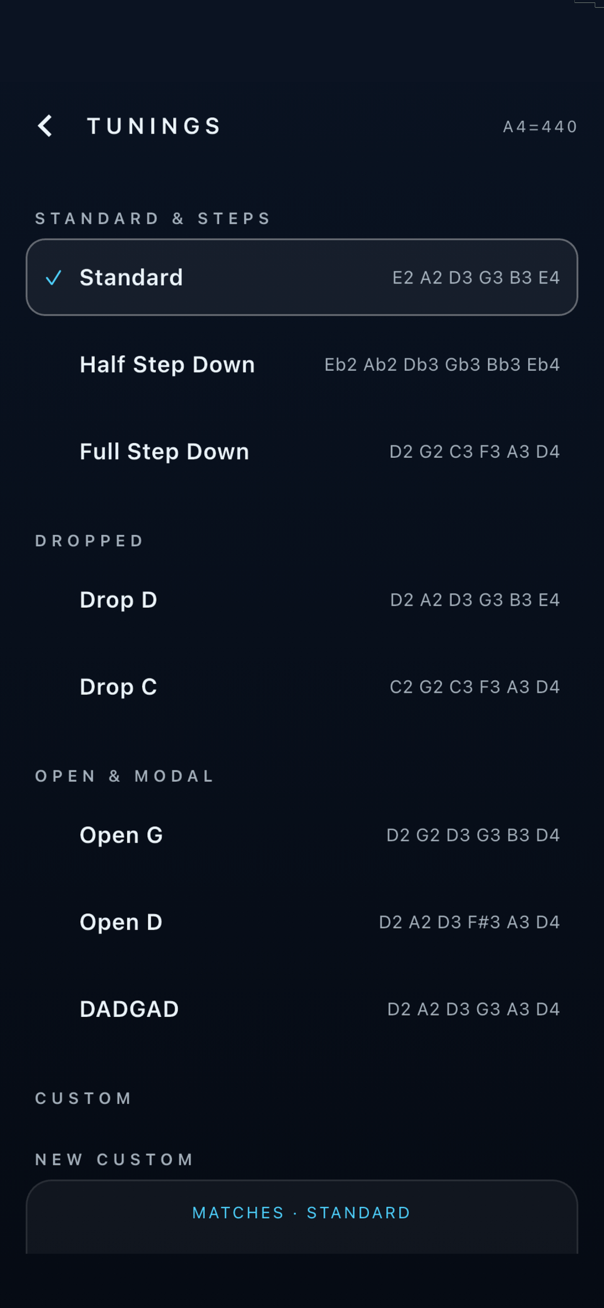 Harmonic.Audio Tuner screenshot 2