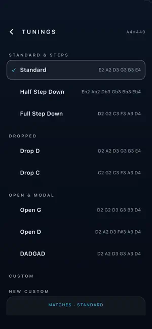 Harmonic.Audio Tuner screenshot 2