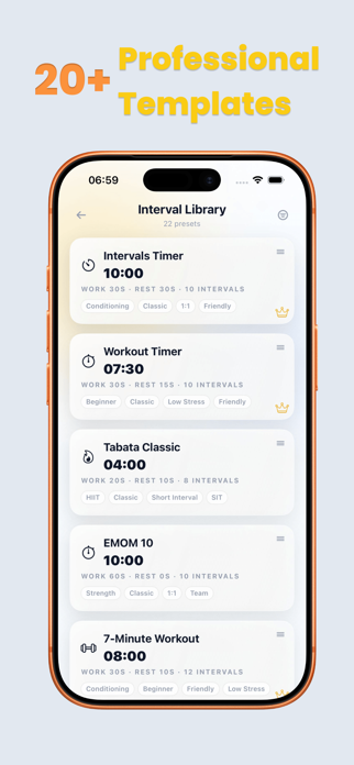 IntervalTimer - Tabata & EMOM Screenshot 5 of 7