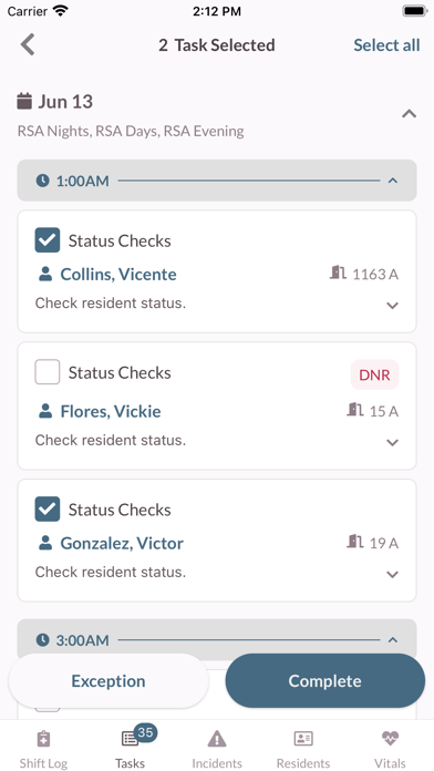 Aline Care Mobile Screenshot