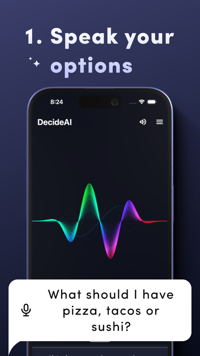 Screenshot #2 pour DecideAI - AI Decision Maker