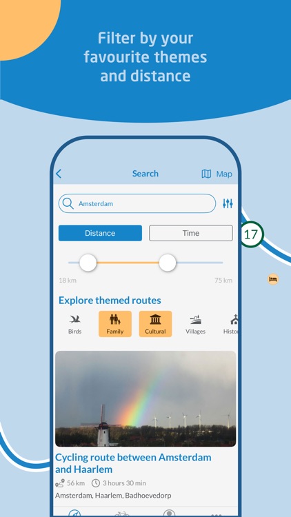 Efita cycling – route app